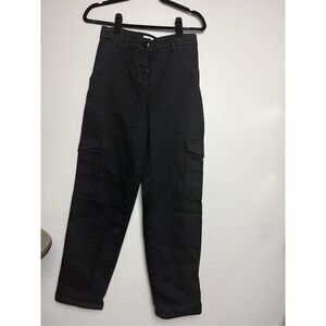 Aritzia Wilfred Free black modern cargo pants size 4